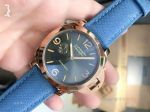 Panerai Luminor Watches Rose Gold Gray Face 44mm